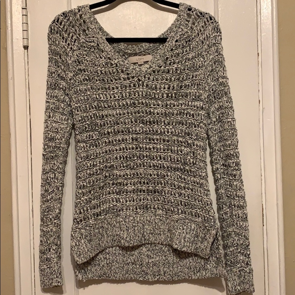 Black and White Sweater